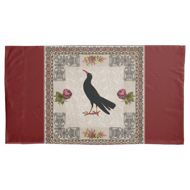 Colagem Vintage Retro com rendas e flores (Frente)