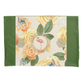 Colagem Vintage Retro com rendas e flores