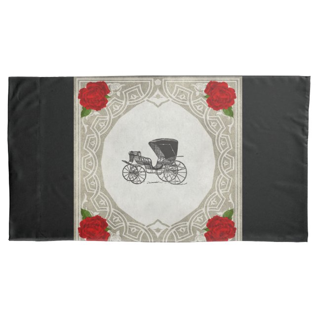 Colagem Vintage Retro com rendas e flores (Frente)