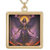 Anjo Winged Warrior/Colar