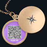Colar Banhado A Ouro Código QR Informações de verificação do seu Modelo<br><div class="desc">Cores personalizadas - Informações personalizadas de verificação de código QR - Colares de massagem especiais / Presente - Adicionar seu código QR - Imagem ou Foto / ou Nome - Texto personalizado - Redimensionar e mover ou remover / adicionar elementos - Imagem / Texto com a ferramenta de personalização. Escolha...</div>