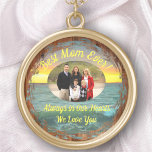 Colar Banhado A Ouro Melhor Mãe De Todos Os Anos 0884<br><div class="desc">Pintura da coleção "Sailboat on Bandera Bay 0884" Personalize na página do produto ou clique no botão "Personalizar" para obter mais opções de design. Projetado a partir da minha pintura "Sailboat on Bandera Bay 0884" capturando um veleiro na Bandera Bay em Puerto Vallarta, México. Os produtos correspondentes estão disponíveis nesta...</div>
