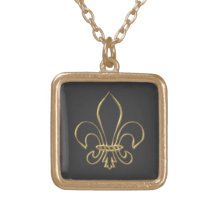 Ouro "3-D" Fleur-de-lis