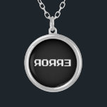 Colar Banhado A Prata Я OЯ Я Eixo | ERRO<br><div class="desc">Abortar, Repetir, Falhar? A Globe Trotters é especializada em imagens idiossincráticas de todo o mundo. Aqui você encontrará Cartões de Saudação, Cartões Postais, Posters, Mouséads e muito mais.</div>