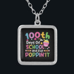 Colar Banhado A Prata 100 Dias De Escola E Ainda Menina<br><div class="desc">100 Dias De Escola E Ainda Dando Pop De Garota Do Unicórnio</div>