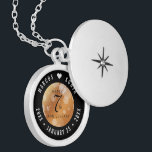 Colar Banhado A Prata Aniversário de Casamento de Cobre 7<br><div class="desc">Comemore o aniversário do casamento de 7 com este armário elegante! As letras esbeltas, pretas e brancas, com um confete hexagonal sobre um fundo de folha de cobre, acrescentam um toque memorável para esta ocasião especial e marco. Personalize com os nomes de casais felizes e as datas de seu aniversário...</div>