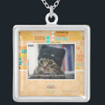 Colar Banhado A Prata Arfada!<br><div class="desc">Como você sabe o wurk de I para o gato do porão?</div>