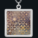 Colar Banhado A Prata Azulejos Místicos I<br><div class="desc">Padrões</div>