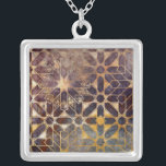 Colar Banhado A Prata Azulejos Místicos I<br><div class="desc">Padrões</div>