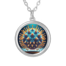 Bola de Esporos Azul e Amarela