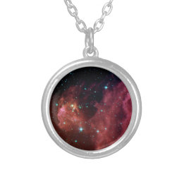 Colar Banhado A Prata Colar chapeada prata da constelação de Orion