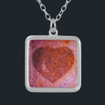 Colar Banhado A Prata coral rosa<br><div class="desc">Personalize o coração roxo Personalize o coração roxo Foto por Sandy Closs Namorados, Dias de os namorados, "Dia de os namorados", Red Heart, roxo, amor, corações, amantes, casamento, casamentos, Romance Custom Modelo ou Ready exatamente como vem: Personalize com seu próprio nome, padrão, design, citação, monograma ou fotografia. Use nosso trabalho...</div>