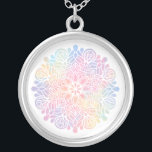 Colar Banhado A Prata *~* Cores d'água Pastel Arco-Íris Mandala Espiritu<br><div class="desc">JOIAS COM MANDALA PASTEL NECKLACE PLACADO COM INTENÇÃO (R) DE PRATA COMUM - Para curandeiros, cicatrização, cura de energia* Cartão-presente reforçado de energia - Cura de água com aquecimento Belo RAINBOW PASTEL MINIMAL SIMPLES MANDALA leve e delicada, metafísica espiritual espiritual DOURADO EL MANDALA NECKLACE Este design de MANDALA, suavemente poderoso,...</div>
