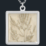 Colar Banhado A Prata Folhagem II<br><div class="desc">Floral</div>