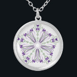 Colar Banhado A Prata Mandala reconfortante do *~* - energia cura<br><div class="desc">Como um curandeiro espiritual da energia da distância profissional desde 2001, mim aprendeu, tornado e utilizado o poder da intenção cura da energia. Toda minha JÓIA COM INTENÇÃO (R) leva a energia cura da manifestação positiva. Esta colar cura da mandala da energia da prata esterlina está pronta para receber sua...</div>
