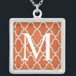 Colar Banhado A Prata Monograma | Motivos de mercado III<br><div class="desc">Padrões</div>