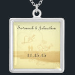 Colar Banhado A Prata Necklace de aniversário de Heart Beach<br><div class="desc">Colares de Manutenção Escolha Término Dourado Prateado Prateado ou Personalizado Personalizado Único Silver Silver Silver!Colares de Festas de casamento de Presença de Natal - para alterar a cor de fundo - clique em personalizar - clique em editar - escolha a última ferramenta no menu suspenso e escolha entre uma das...</div>