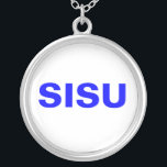 Colar Banhado A Prata Necklace SISU Nature & Spirit das Pessoas finlande<br><div class="desc">Colar com uma palavra de solteiro que fala Volumes!!! Tenha Orgulho De Seu Patrimônio,  Aproveite A Vida E Obrigados Por Passar Por Lá!</div>