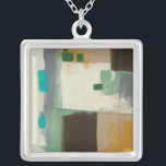 Colar Banhado A Prata Pintura expressionista com Traços Pesados de Pince<br><div class="desc">Fãs de Kandinsky,  Pollack ou Rothko adorarão esta pintura expressionista. Discuta seus amigos sobre o uso da cor,  ou quais emoções os fortes pinceladas devem transmitir. O que quer que faça,  compre um hoje!</div>