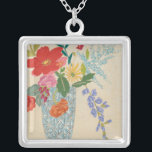 Colar Banhado A Prata Primavera Blossomo II<br><div class="desc">Floral</div>