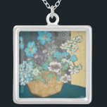 Colar Banhado A Prata Primavera Bonita<br><div class="desc">Floral</div>