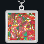 Colar Banhado A Prata Prismático II<br><div class="desc">Padrões</div>