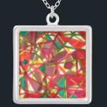 Colar Banhado A Prata Prismático II<br><div class="desc">Padrões</div>