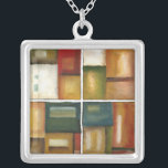 Colar Banhado A Prata Quatro Pintura Paneled de Jennifer Goldberger<br><div class="desc">Dê o dom de quatro pinturas em uma com esta peça de Jennifer Goldberger. Essa pintura em pano expele obrigados calorosos às cores usadas e à simples variedade de mudanças sutis. Um excelente para pendurar na parede!</div>