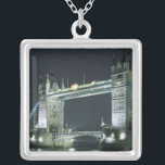Colar Banhado A Prata Reino Unido, Inglaterra, Londres, ponte da torre<br><div class="desc">COPYRIGHT Walter Bibikow/DanitaDelimont.com | EU33 WBI0036.jpg | Reino Unido,  Inglaterra,  Londres,  ponte da torre. nivelamento</div>