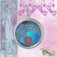 Seja meu Namorados Romântico Rosa varrendo azul