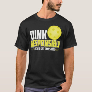 Colar com responsabilidade a Camisa do Pickleball