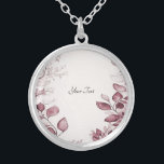 Colar de Folhas Vermelhas Modernas<br><div class="desc">Belo Colar de Folhas Vermelhas Modernas</div>