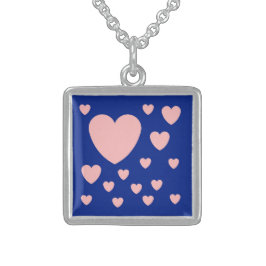 COLAR DE PRATA ESTERLINA AMOR NECKLACE PARA MULHERES PRESENTES, NAMORADOS