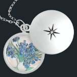 Colar De Prata Esterlina Írisos azuis de Vincent Van Gogh Belas Artes<br><div class="desc">Linda pintura de arte de irises azuis por Vincent Van Gogh. Visite nossa loja para encontrar pinturas Van Gogh mais bonitas.</div>