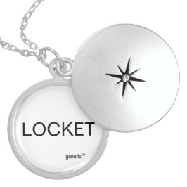 Colar De Prata Esterlina LOCKET locket por genericTM