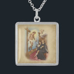 Colar De Prata Esterlina St. Santo padroeiro do peregrino dos pacientes que<br><div class="desc">St. O peregrino (dia de banquete - 4 de maio) é o santo padroeiro dos pacientes que sofres de cancro. Era nascido em 1260 em Forlì, Italia a uma família afluente, morria em 1345 e foi canonizado em 1726. St. O peregrino viveu uma vida confortável como uma juventude, e ops...</div>