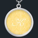 Colar de Prata Sterling Lace Amarelo<br><div class="desc">Linda Lace Sterling Silver Necklace - a cor de fundo pode ser alterada. Excelente como um favor de casamento, presente de casamento, presente de aniversário ou presente de feriado.</div>