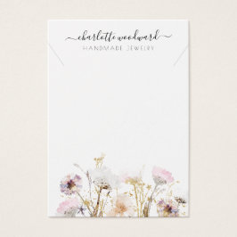 Colar, Jogo, Rosa Dourado, Flores Selvagens