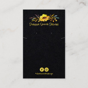 Colar Preto Amarelo E Reservatório De Cartão