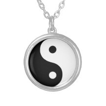 Colar Tradicional De Prata De Yin Yang