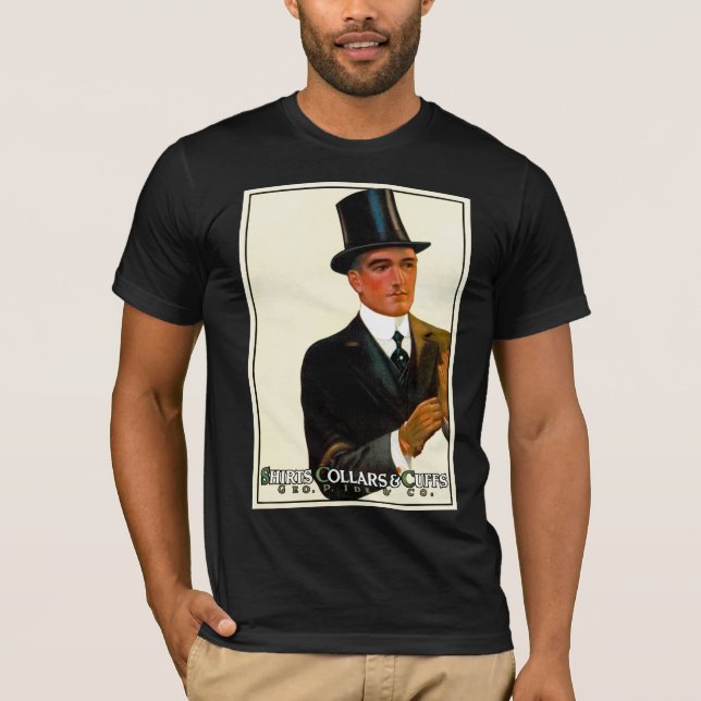 Colares e punhos das camisas dos cavalheiros (Frente)