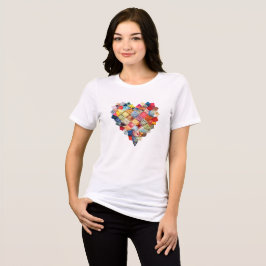 COLCHA DE CORAÇÃO Eu amo fazer colchas Colcha de r