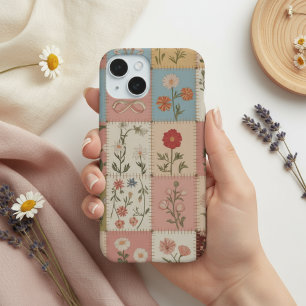 Colcha de retalhos de amantes Floral Botânico Rosa