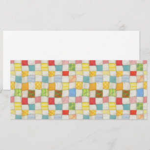 COLCHA LOUCA 4x9.25 Cartão Plano / Horizontal