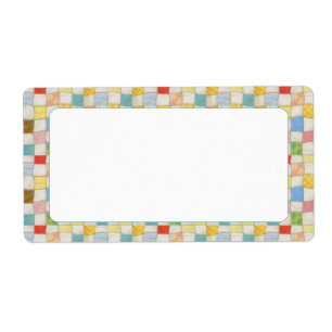COLCHA LOUCURA Etiquetas 5cm x 9,5cm
