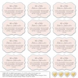 Colchete de Etiquetas de Correio de Convidado Ende