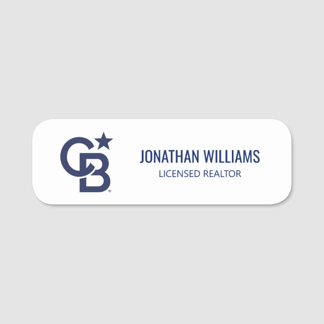 Coldwell Banker Nome de etiqueta (Frente)