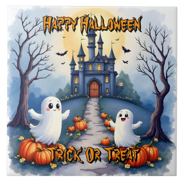 Coleção Assustadora e Fofa de Halloween (Frente)