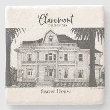 Coleção Bob Smith Claremont - Porta copos de pedra