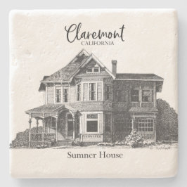 Coleção Bob Smith Claremont - Porta copos de pedra